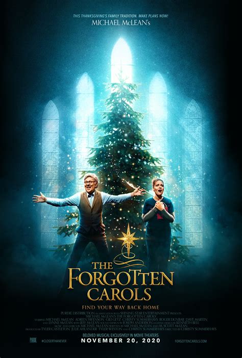 Forgotten carols - The Forgotten Carols | 2022 Promo Trailer; 2020 – The Forgotten Carols | Official Film Trailer; 2020 Filming Behind The Scenes: Setup & Filming; 2020 Filming Behind The Scenes: Pre Production; Michael McLean on Fox 13 | 2021 